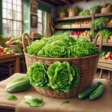 کاهو با کیفیت عالی تازه از مزرعه تا میز شما
